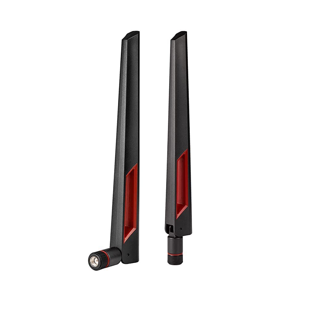 ZORBES 2PCS 2.4GHz 5GHz 5.8GHz Wireless Dual Band WiFi Antenna with RP-SMA Male Connector for PCI-E, WiFi Network, USB Card, Camera, Router, Hotspot ZORBES 2PCS 2.4GHz 5GHz 5.8GHz Wireless Dual Band WiFi Antenna with RP-SMA Male Connector for PCI-E, WiFi Network, USB Card, Camera, Router, Hotspot
